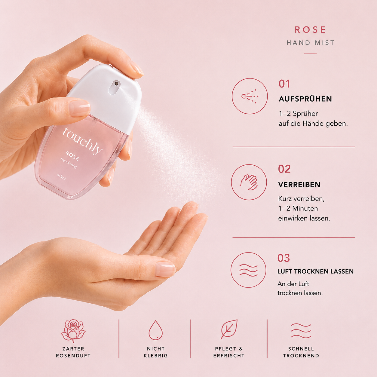 Hand Mist – Rose