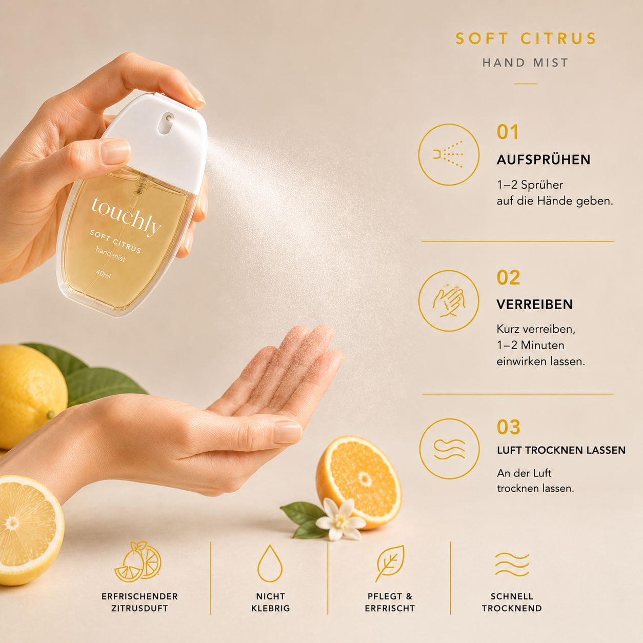 Hand Mist – Soft Citrus
